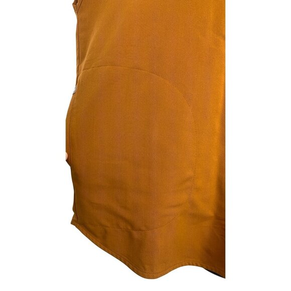 Figs Technical Collection W. Rafaela Scrub Top XS Extra Small Burnt Orange New - Picture 6 of 12